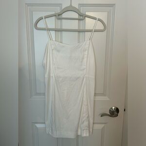 Aritizia Babaton white mini dress